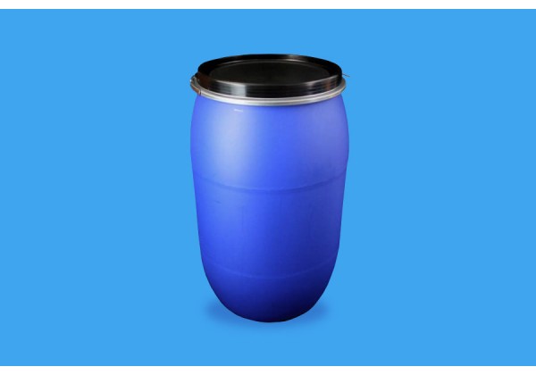 120 LITRE OPEN TOP BLUE POLYDRUM